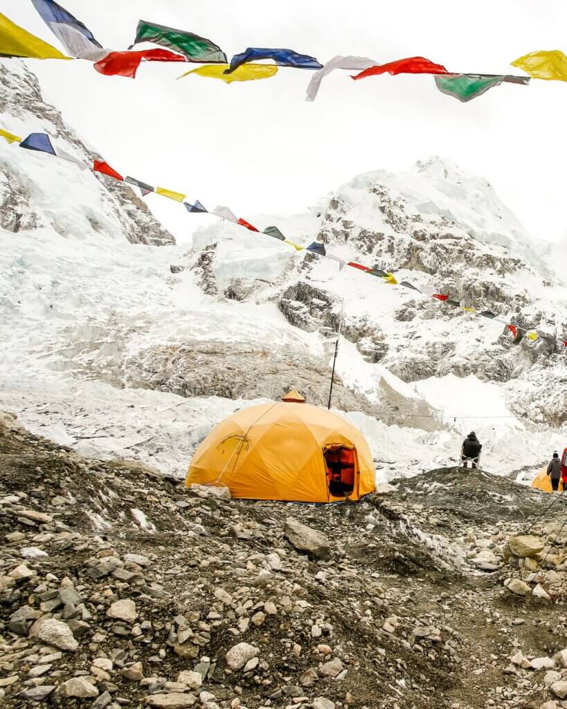 Base Camp in Nepal