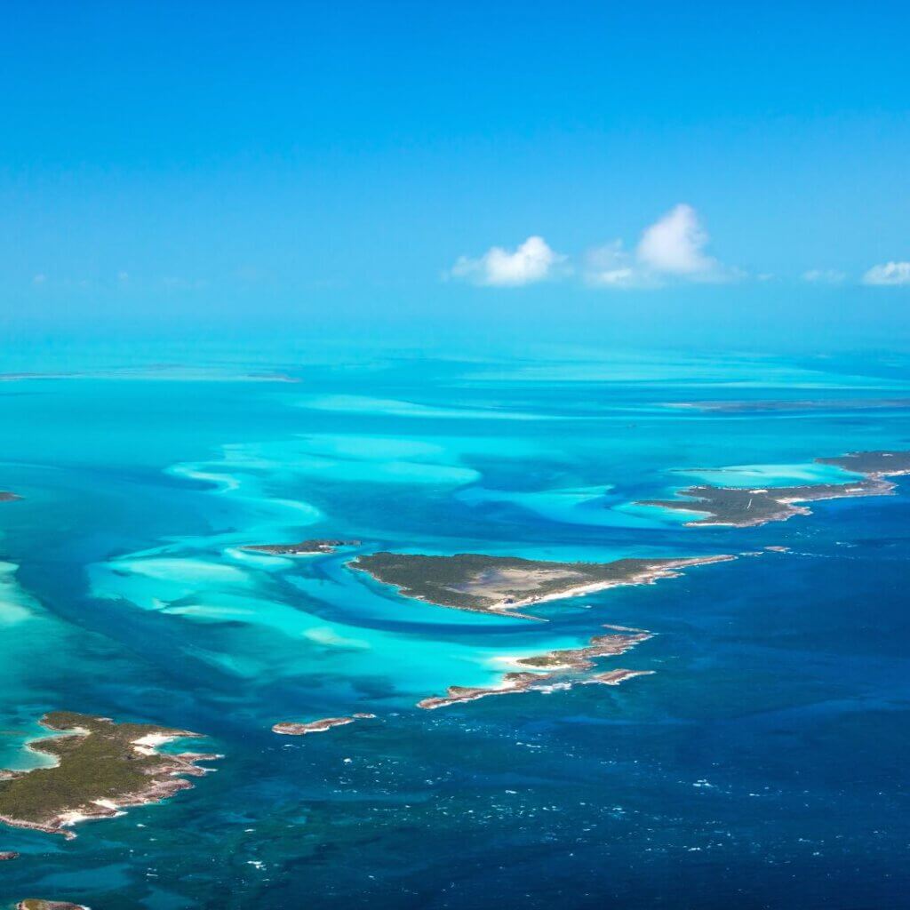 Bahamas from the air