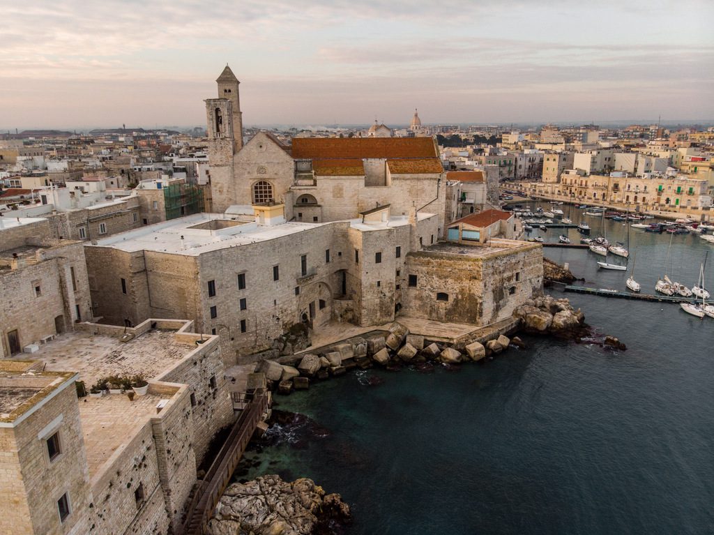 Giovinazzo from the air - Road-trip-Puglia