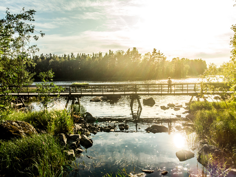 Wandering routes in the town of Varkaus in Saimaa - Road Trip in Saimaa