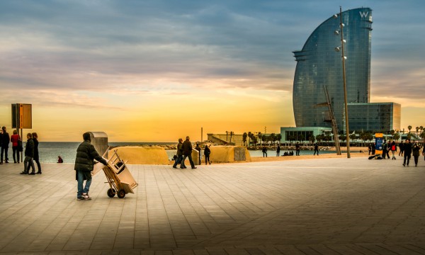 Barcelona is a great getaway for travelers looking for sun, beach and cultural activities - tips for backpacking in Europe