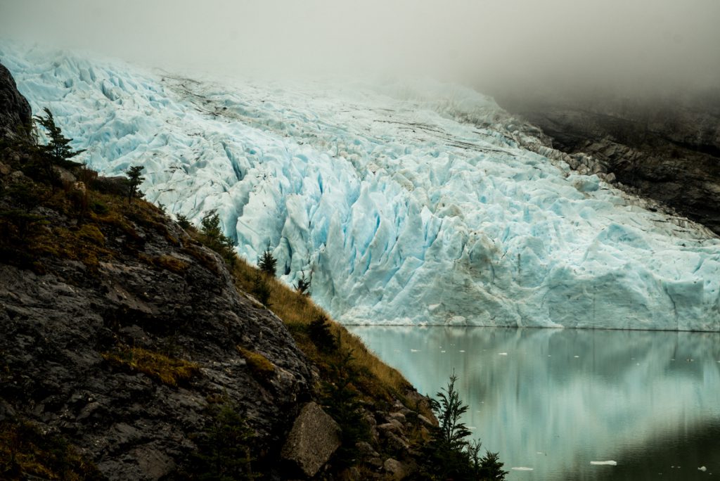 View of the Serrano glacier in the Bernardo O´Higgins National Park