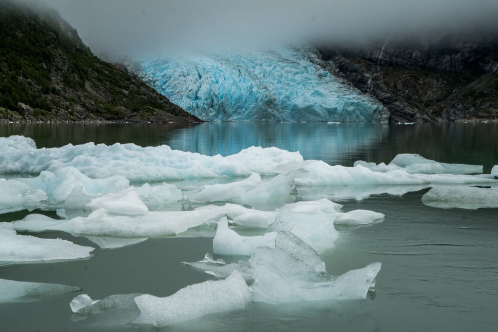 Balmaceda Glacier - Glacier lake at the Bernardo O´Higgins National Park