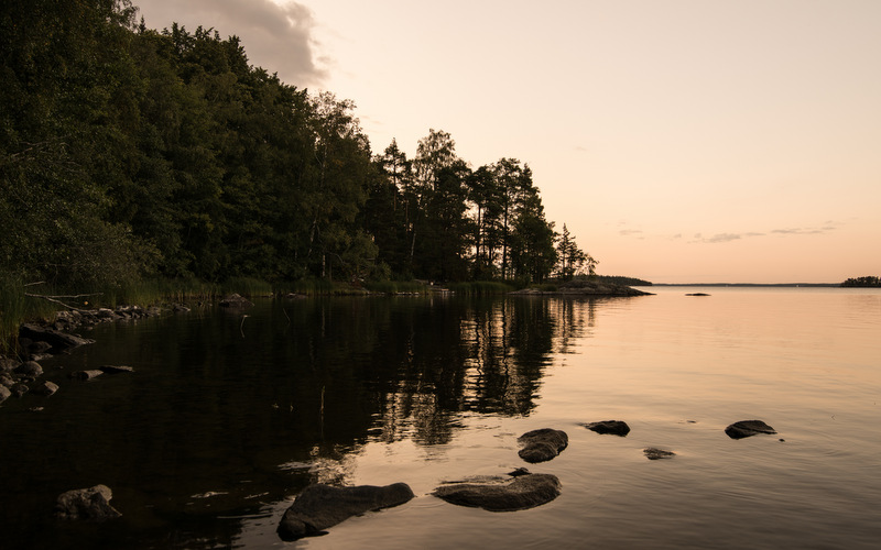 Colorful sunrises at Lake Saimaa -
Road trip in Saimaa