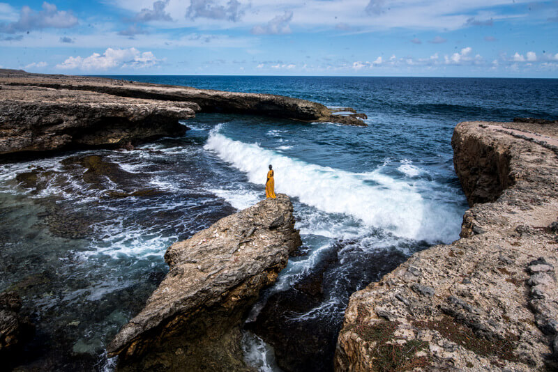 Shete Boka National Park in Curacao