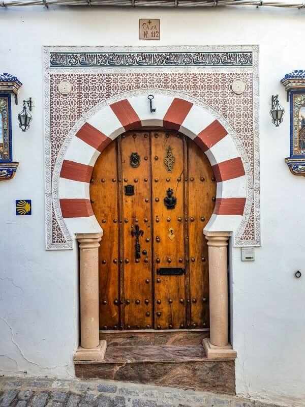 door in Andalucia - pueblos blancos