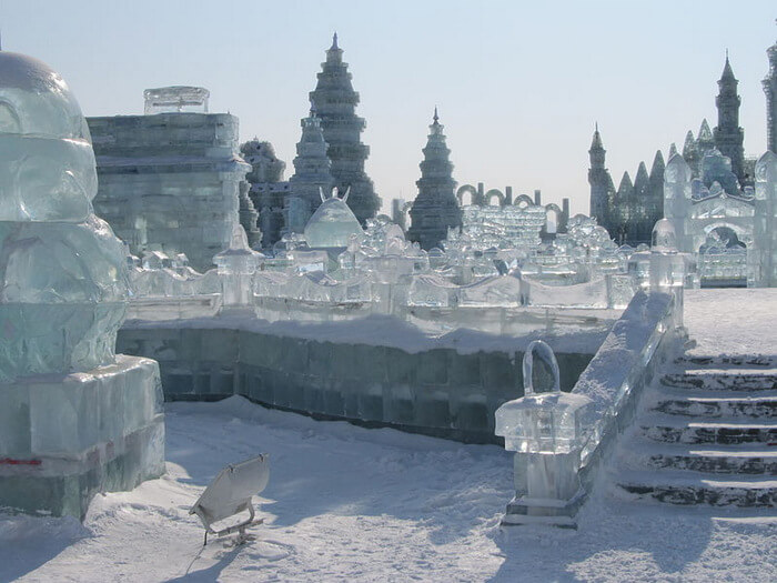 Structures at the Harbin Ice and Snow World