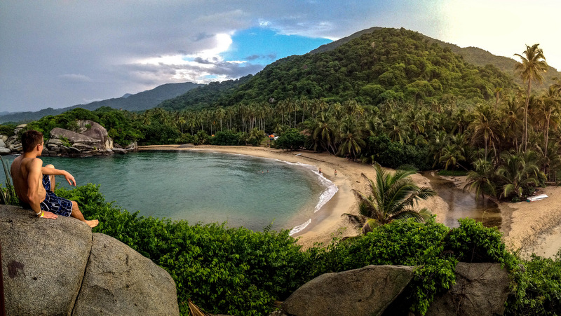 The most visited natural park in Colombia Tayrona