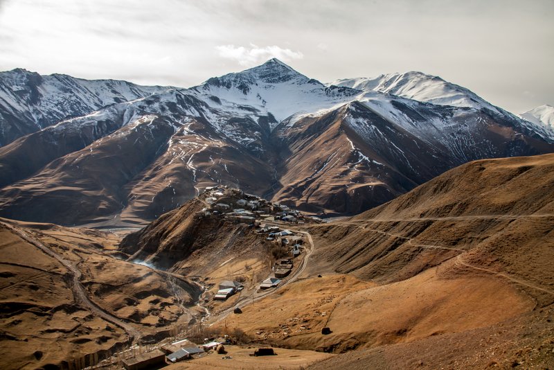 road trip in Azerbaijan Khinalq