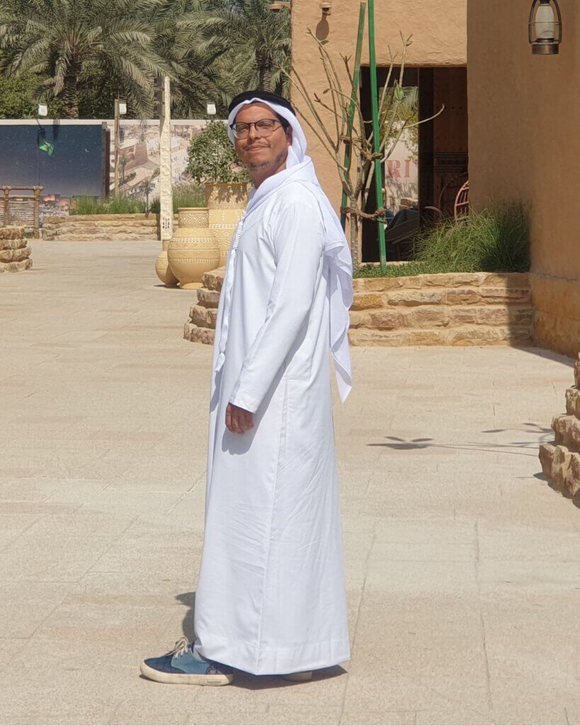 Saudi Arabian traditional outfit