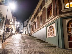 quiet steets in Stavanger at night - Stavanger street art quiet steets in Stavanger at night - Stavanger street art