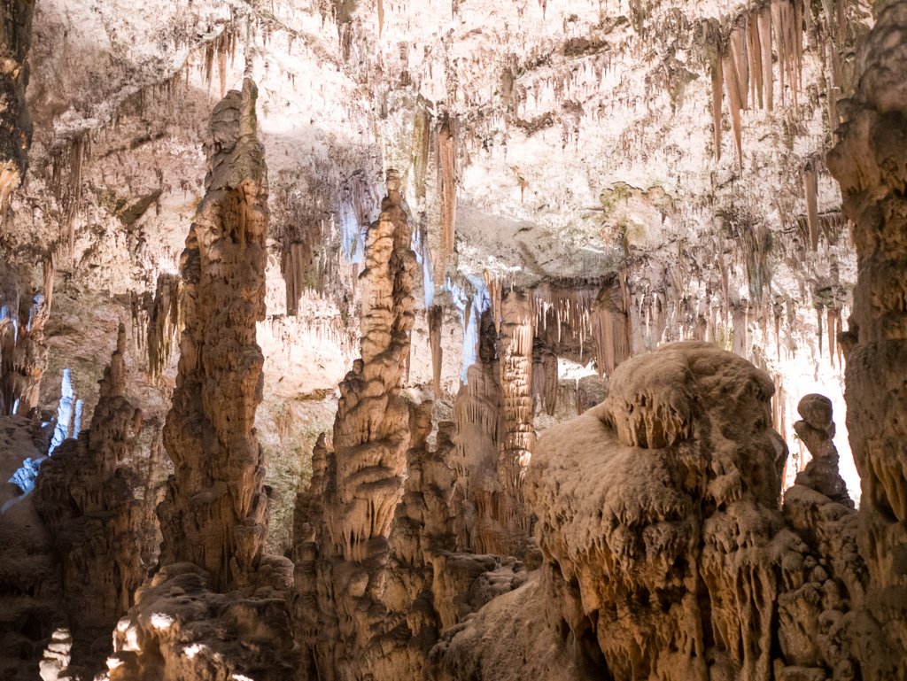 View inside the Postojna Caves