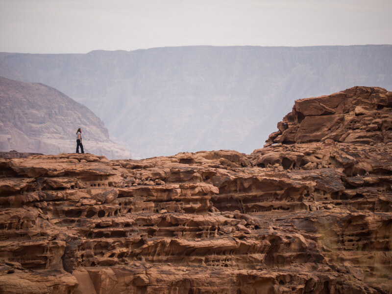 Astonishing views in Wadi Rum