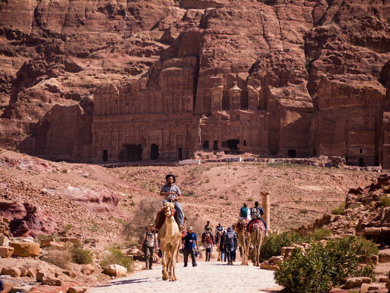 Petra attracts millions of visitors each year