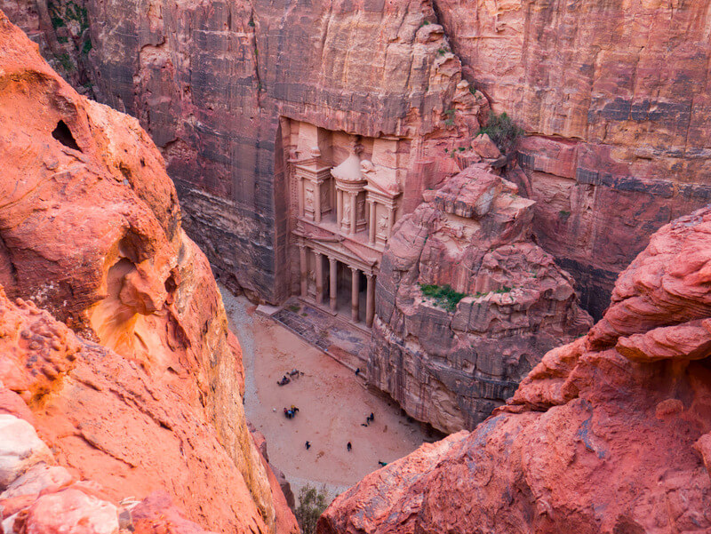 Petra s back entrance How to visit Petra without paying entrance fee