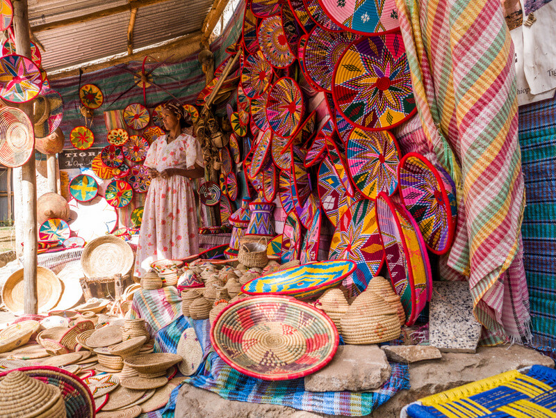 handcraft markets in Ethiopia