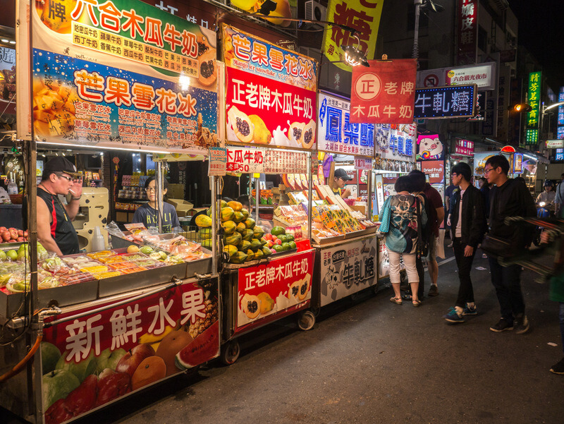 Night markets in rural Taiwan