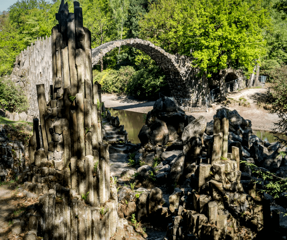 Basalt chamber Rakotzbrücke