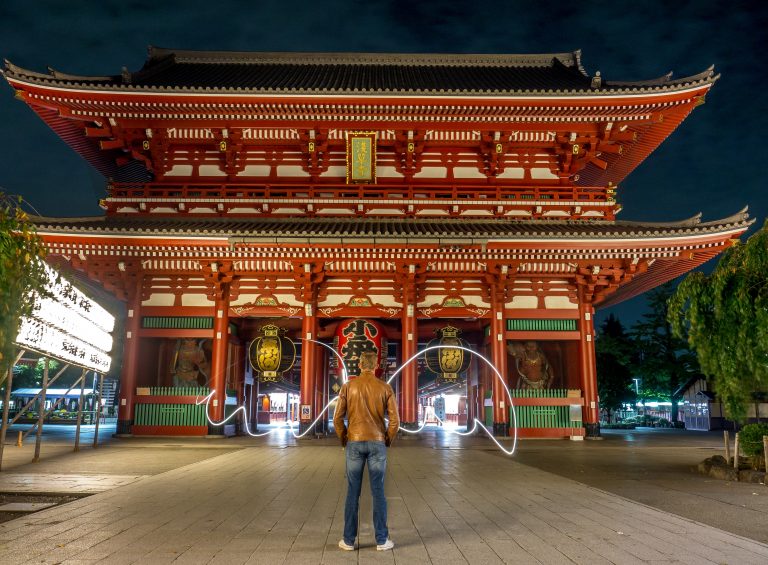 Asakusa temple in Tokyo