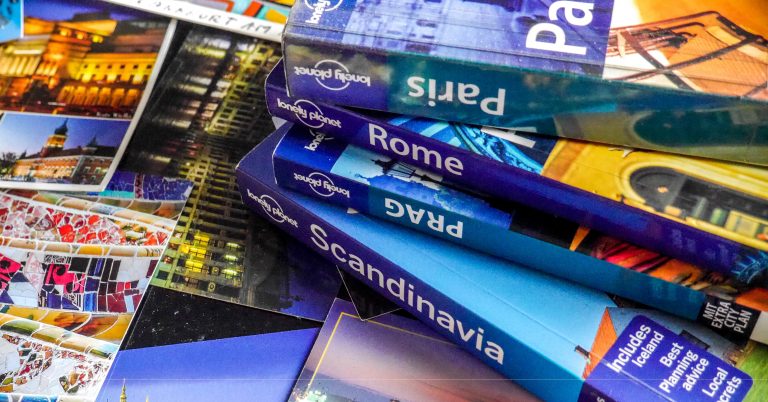 Travel books lonely planet