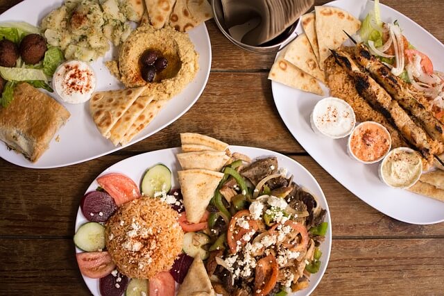 Meze is an authentic Greek experience in which many small plates are shared within a group of 4-6 people