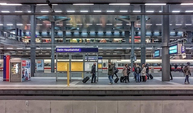 Berlin Central Station - Berlin Hauptbahnhof - Interrail Pass