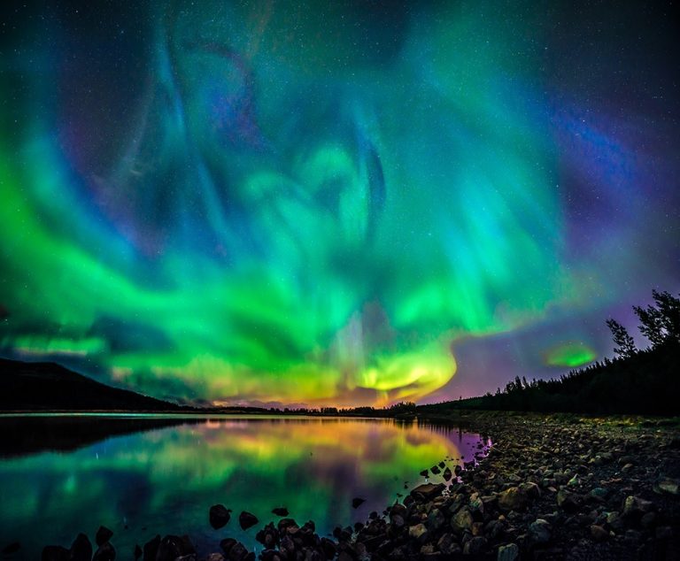 Hallgrimur P. Helgason is probably the best photographer of the northern lights in Iceland