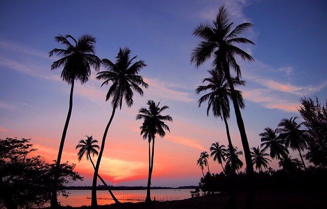 Sri Lankan beaches outside Colombo