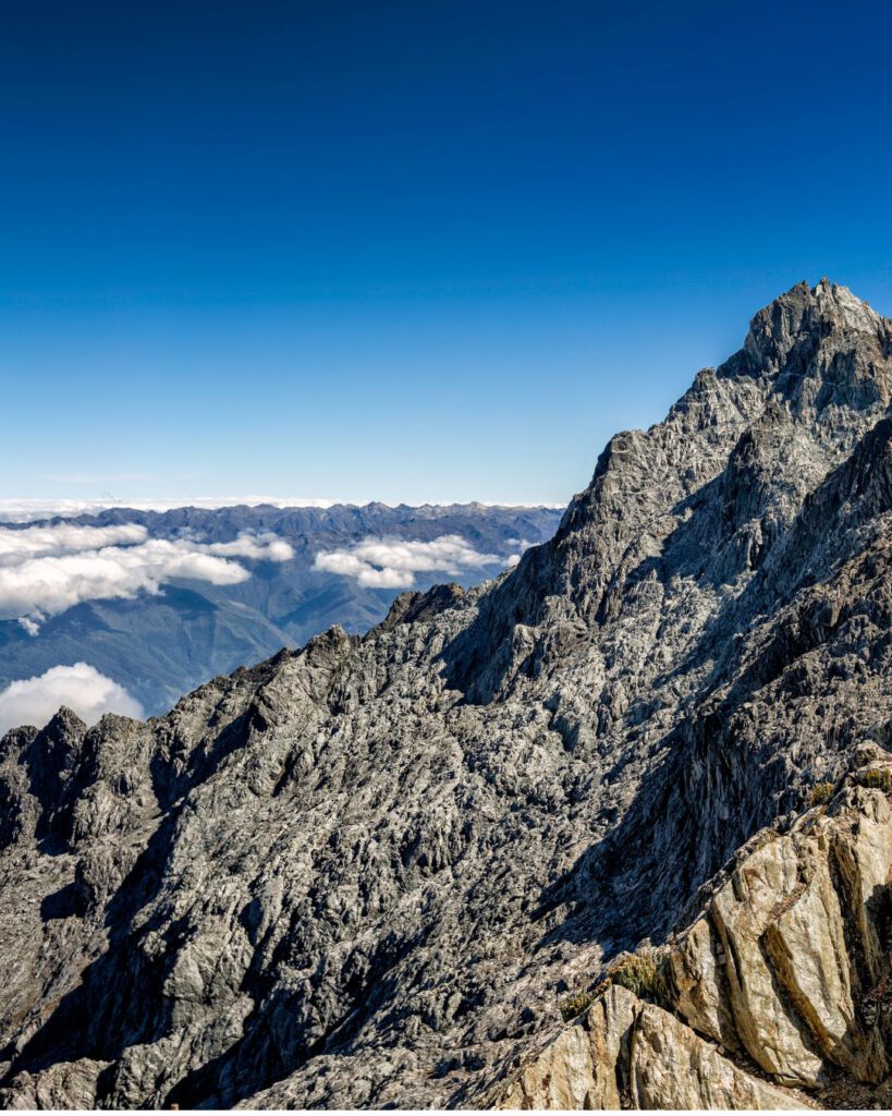 View from the top of Pico Bolivar