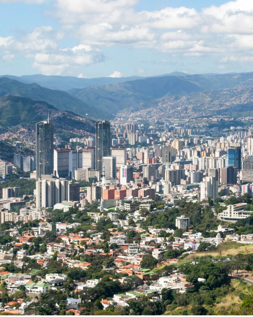 Caracas in Venezuela