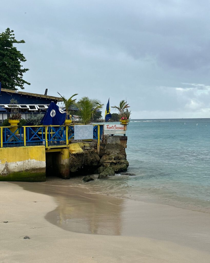 Barbados beach bar