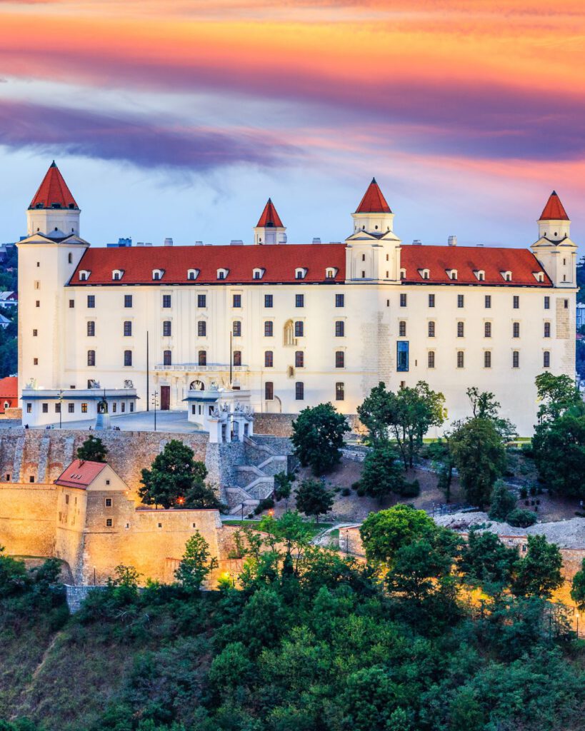 Bratislava at Sunset