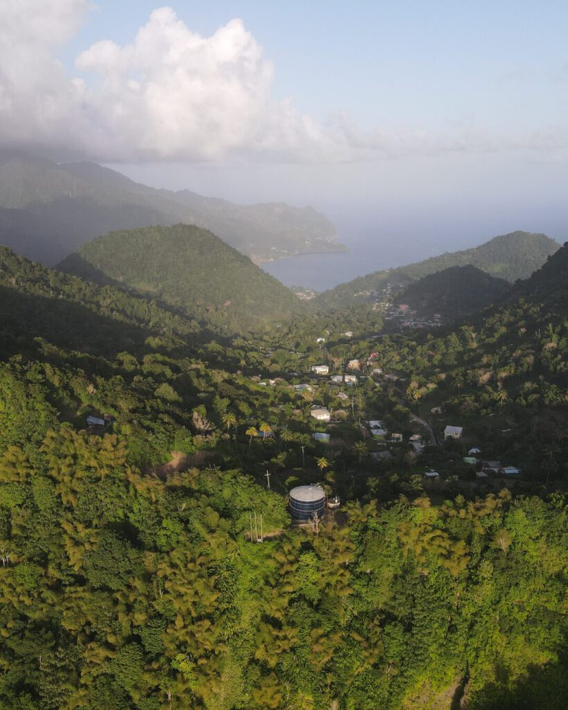 Landscapes in Dominica