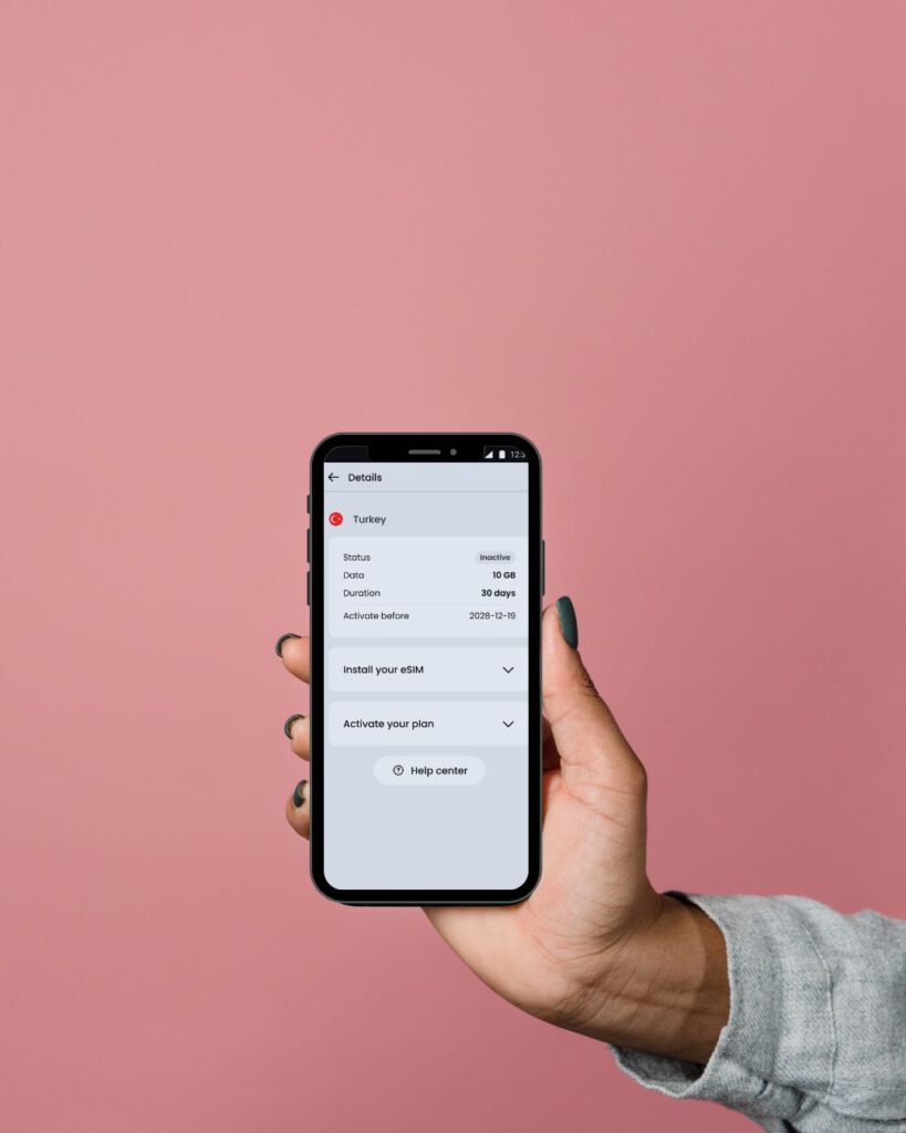 Saily eSIM card Turkey eSIM