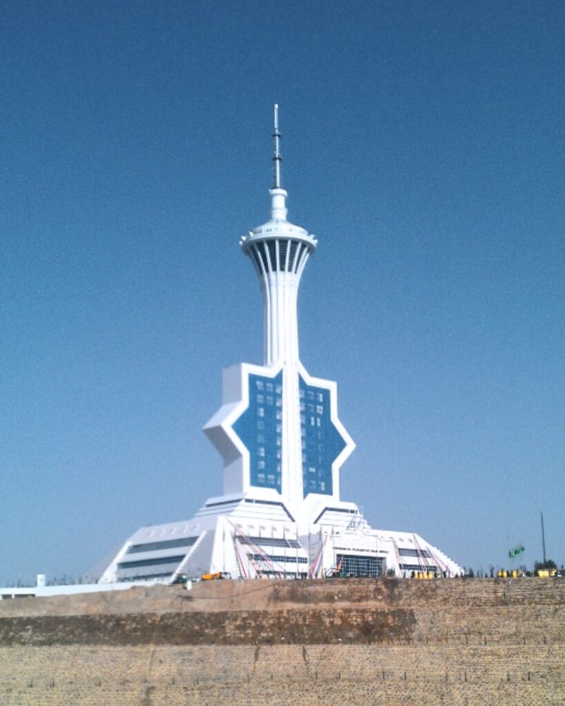 Ashgabat - Turkmenistan TV Tower - Star Building