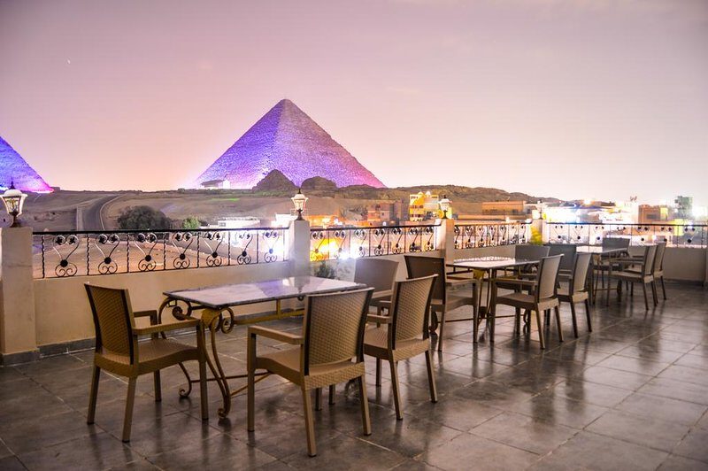 Egypt Pyramids InnPerfect for budget travelers wanting a front-row seat to the Sound and Light Show