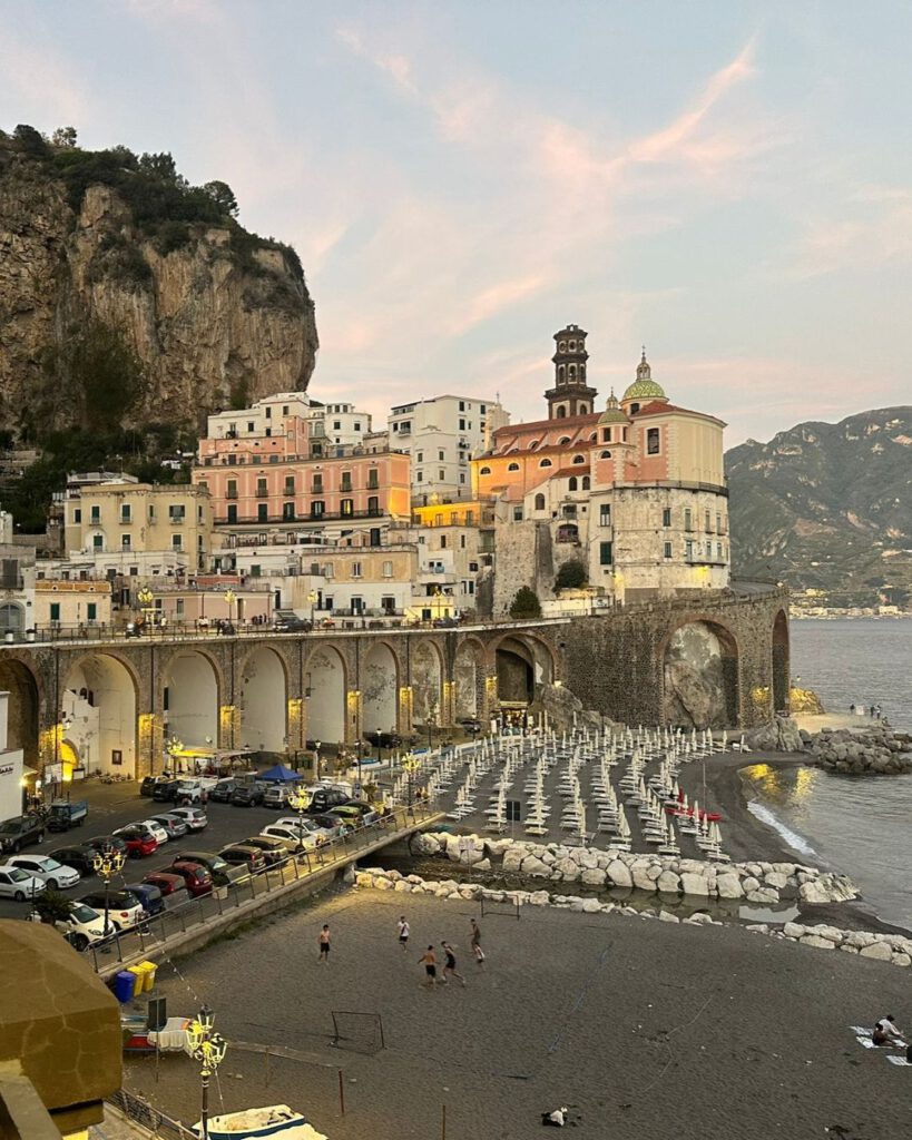 Atrani, just a short walk from Amalfi, is one of the smallest yet most picturesque villages along the coast.