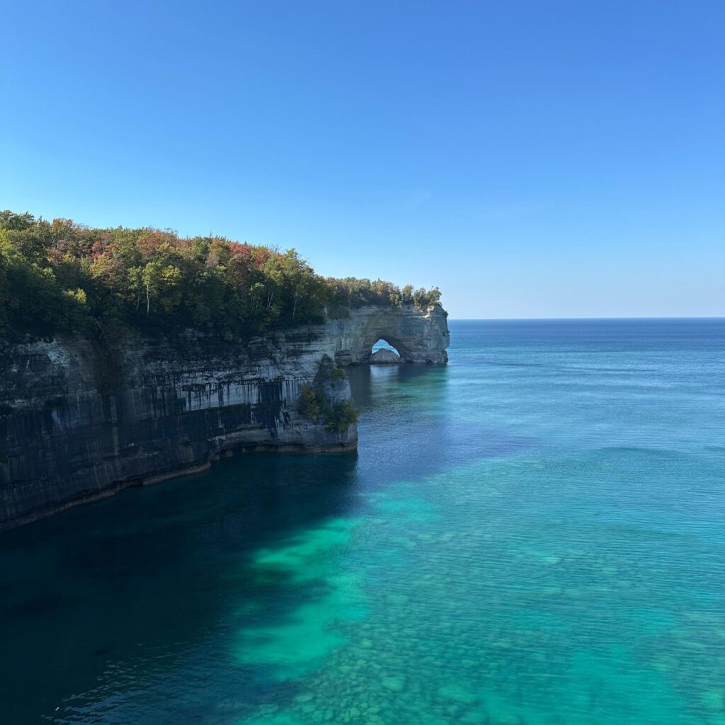 Autumn brings balance to Sleeping Bear Dunes. The sand cools, making hikes more comfortable, and the forests framing the dunes explode with color. Trails like Empire Bluff or sections near Pierce Stocking Scenic Drive offer high-impact views without long distances, perfect for slow exploration. The best moments often come in late afternoon, when low-angle light stretches shadows across the dunes and the lake turns a deeper shade of blue. Stay past sunset if you can—once the crowds leave, the silence settles in, and the landscape feels vast, open, and deeply peaceful.