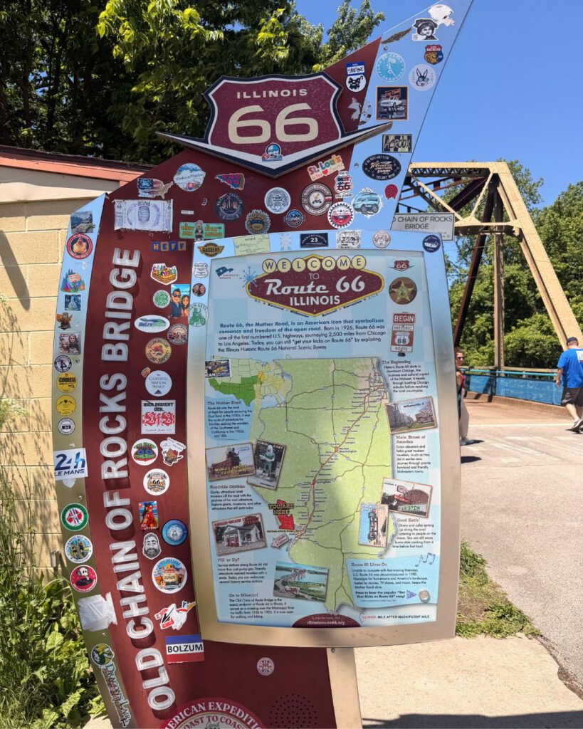 Map of the Route 66