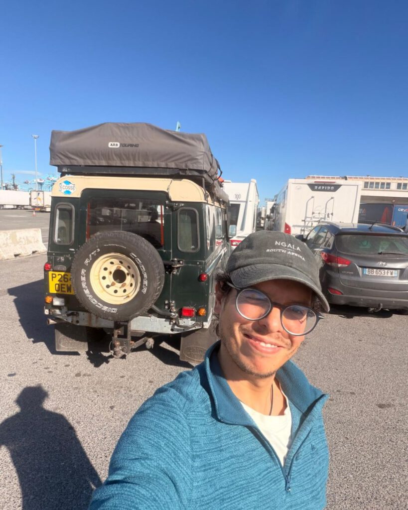 I crossed from Algeciras into Tangier with my Land Rover Defender with UK plates.