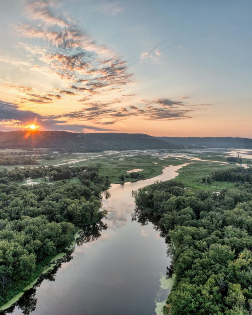 Mississippi River in Illinois